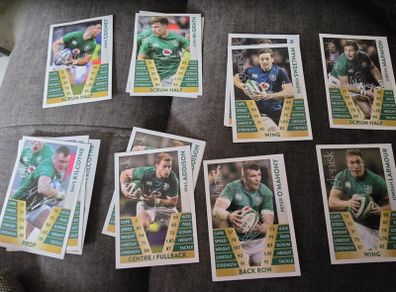 Ireland rugby cards
