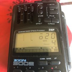 Zoom 9002 guitar effects processor.