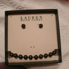 Ralph Lauren bracelet and earring set