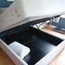 Super king storage bed and mattress Image 3