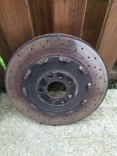 RS4 used brake discs with bells complete.