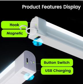 This Portable Light Is USB Rechargeable And Features a Long-Lasting Battery