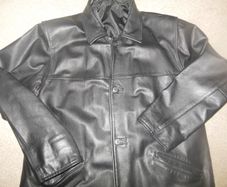real leather mens jacket