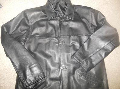 real leather mens jacket
