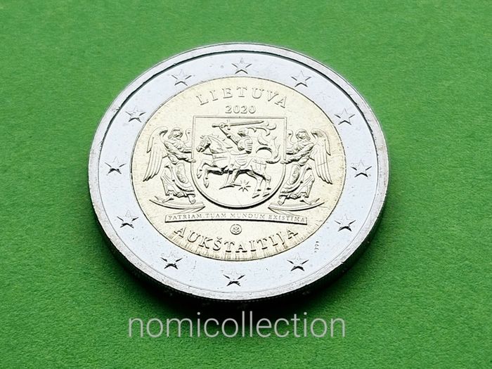 Commemorative Uncirculated 5 x 2 Euro coins.