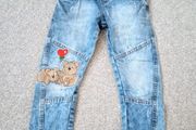Personalised Teddy Bears Boys Jeans