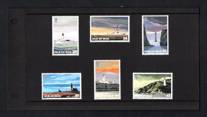 1996 Isle of Man Tourist Lighthouses Commemorative Stamps Presentation Pack