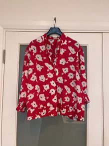 Vintage blouse/bomber hybrid