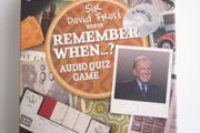 Sir David Frost Remember When..? Audio Quiz Game