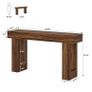 Console wooden table Image 2