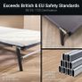 JAY-BE CE120 Compact Folding Bed with Storage Cover and Mattress, Small Double Image 4
