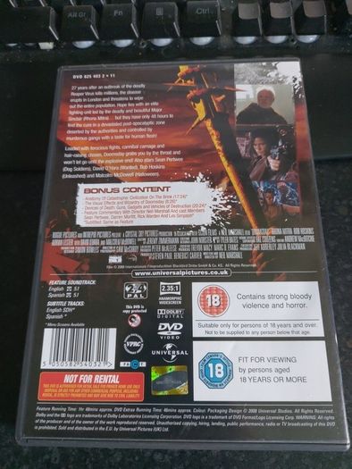 Doomsday DVD