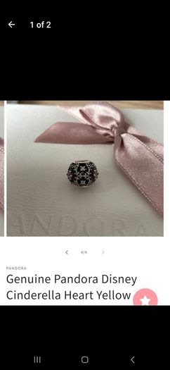 Pandora Disney charm