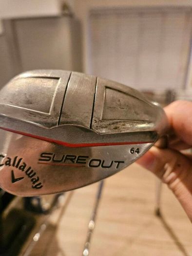 Set of golf clubs