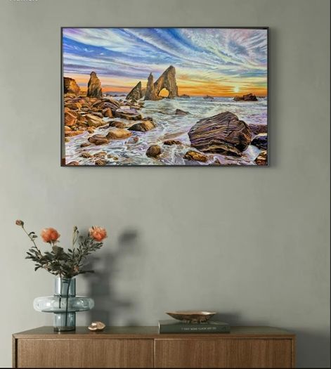 Crohy Head Sea Arch Stack, Co. Donegal | Oil Painting
