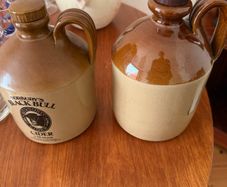Vintage Cider Flagon Jugs