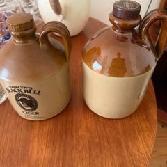 Vintage Cider Flagon Jugs