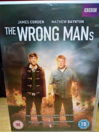 The Wrong Mans Dvd James Corden Bbc Comedy