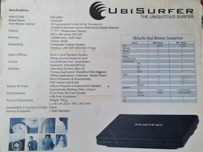 Datawind UbiSurfer