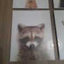 4 glass framed canvas pictures Image 2