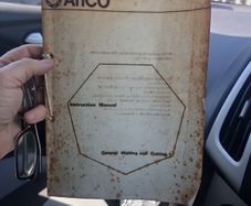 Vintage general welding and cutting instruction manual  from AnCO