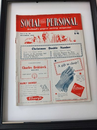 Social & Personal original magazine December 1950