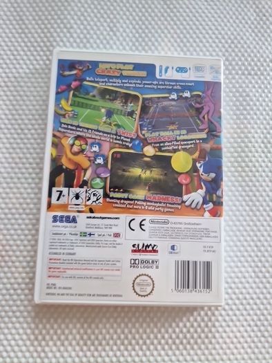 Sega Superstars Tennis Nintendo Wii Games Original