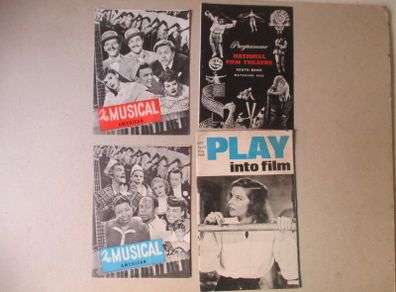 Vintage Film Leaflets