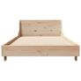 Bed Frame without Mattress 90x190 cm Single Solid Wood Pine Image 4