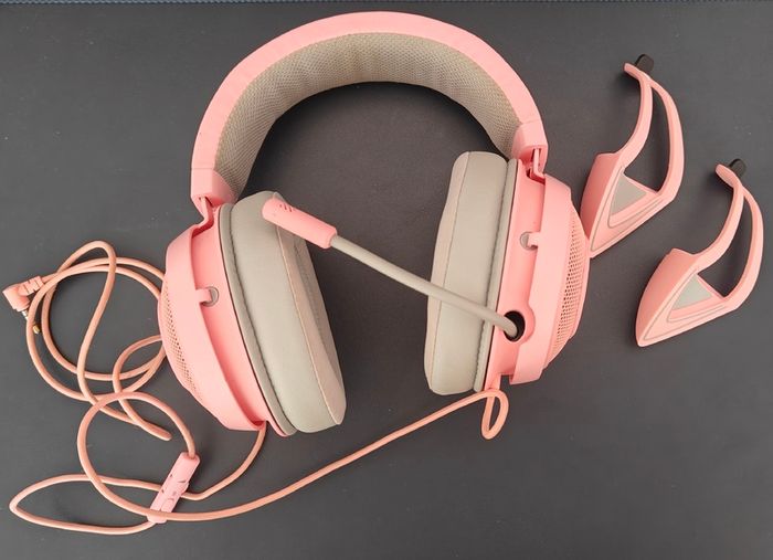 Razer Kraken Wired Gaming Headset with Kitty Ears