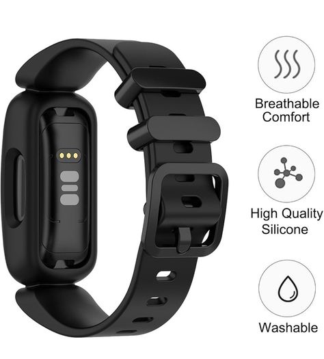 Strap Compatible with Fitbit Ace 3 Strap for Kids, [2 pieces/Set] Soft Silicone Sport Wristband Adjustable Accessory Bracelet Replacement Band for Fitbit Ace 3/Inspire 2
