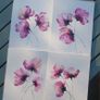 Set of 4 Original Watercolour Paintings Image 5
