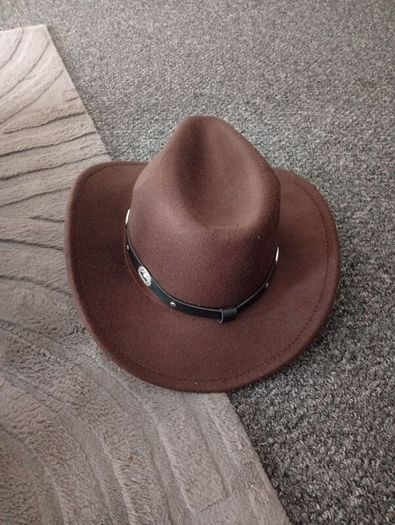 Cowboy Hats/ Brown and white and a light brown for sale .