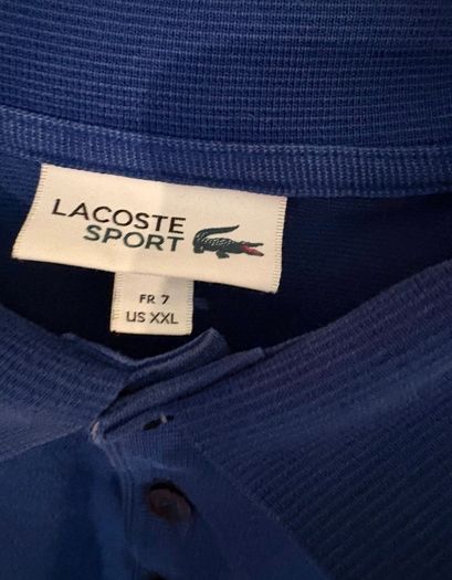 Lacoste mens XXL royal blue polo