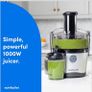 High Street TV nutribullet 1000W Juicer Pro - Large 2L Pulp Basin & 800ml Juice Pitcher - Three Precision Speeds, Wide 3'' Chute & Dishwasher Safe - Includes Glass To-Go Bottle 340ml & Freezer Tray Image 3