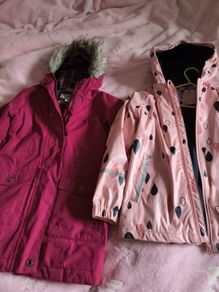 Bundle of warm raincoats girls Regatta 5-6-7 size up