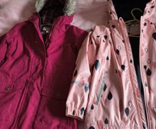 Bundle of warm raincoats girls Regatta 5-6-7 size up