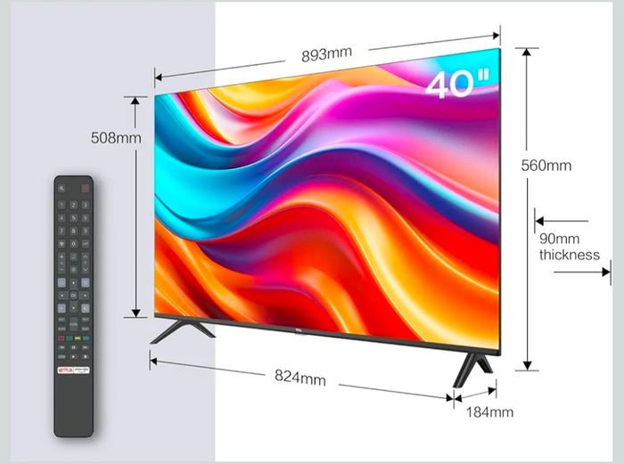 TLC 40 smart tv