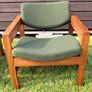 Mid Century Vintage Crannac Armchair & Side Table Image 3