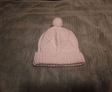 Kids Aran Wool Hat 6-8 Years