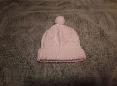 Kids Aran Wool Hat 6-8 Years