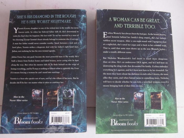 Never After Series by Emily McIntire Paperback X 6