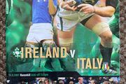 2007 Ireland v Italy - World Cup Warm-Up Match Programme