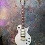 vintage brand les paul white and gold Image 3