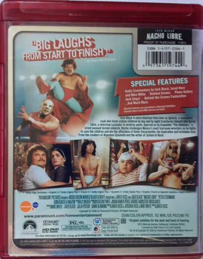 Nacho Libre [2006] Jack Black [HD-DVD Movie]