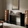 Current KEF Reference 5 META Stunning walnut veneer 200W Floorstanders under 12 months old Bargain 4K New Image 7