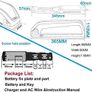 48V Ebike Battery 15AH 3000mAH Electric Bicycle Battery 48 Volt Lithium ion Bike Battery for 200W-1500W Motor, Mountain Bike Battery with Charger Image 3