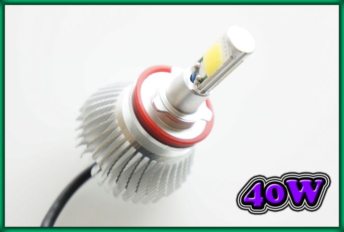 Led Headlight, Foglight Bulbs 40w 6000k Very Bright - H1, H4, H7, H8, H11, 9005, 9006