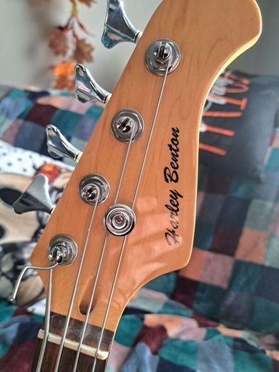 harley benton bass guitar