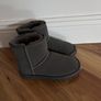 Next grey girls Ugg style boots uk 2 worn once Image 2